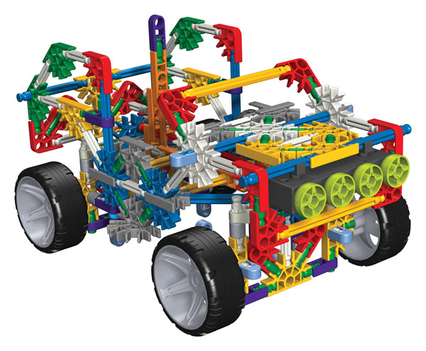 K'NEX 4-wheel drive truck 1