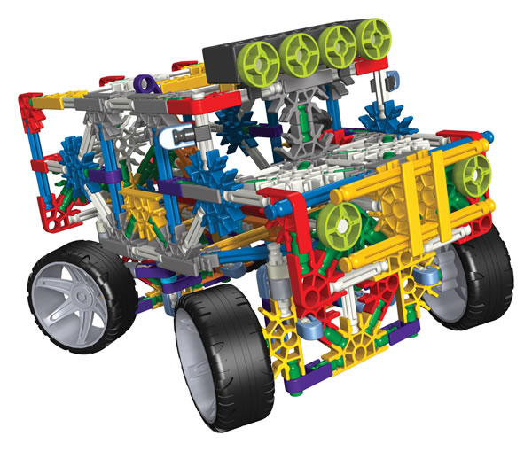 K'NEX 4-wheel drive truck 3