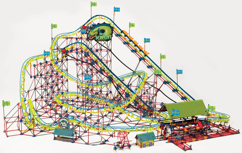 K'NEX Son of serpent coaster