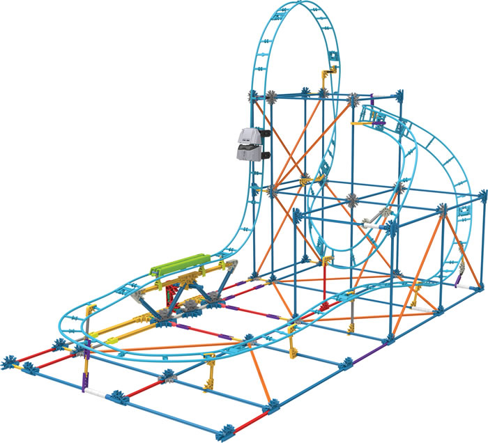 K'NEX Torpedo Twist coaster