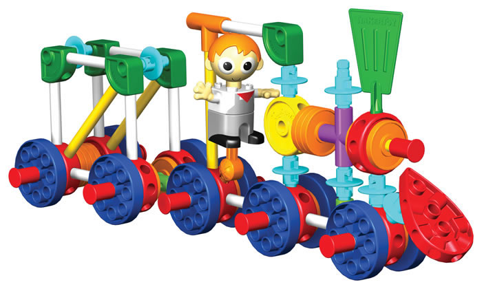 Tinkertoy Train