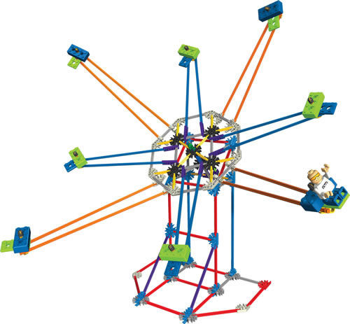 Micro K'NEX Octopus ride