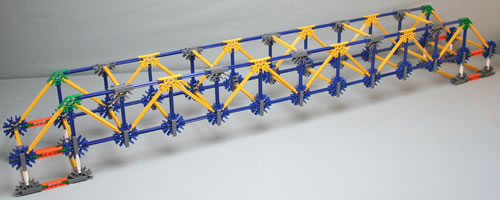 K'NEX Railway bridge 8