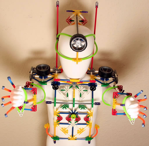 K'NEX Exoskeleton - Above front