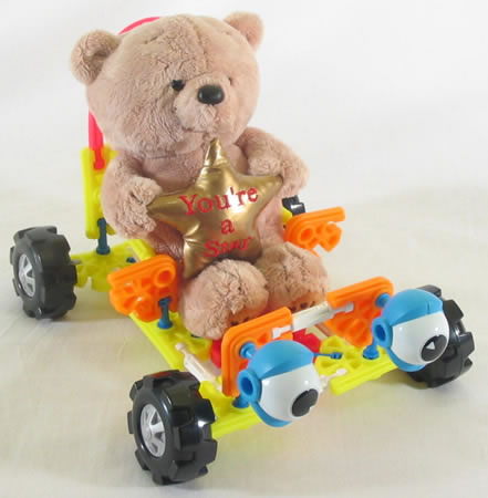 Kid K'NEX Abbie Bear Car