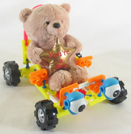 Kid K'NEX Abbie Bear Car