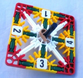 K'NEX Numbered Spinner