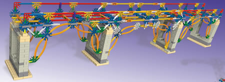 K'NEX Iron bridge