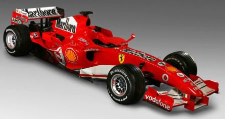 Formula 1 racing car