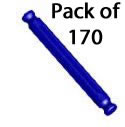 Pack 170 Tige K'NEX 54mm Bleu