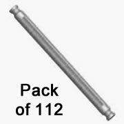 Pack 112 Tige K'NEX 86mm Gris
