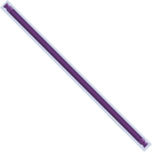 Tige K'NEX 190mm violet