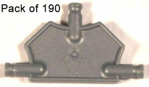 Pack 365 Mini Panneau connecteur triangulaire K'NEX Argent