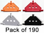 Pack 190 Petit Panneau connecteur triangulaire K'NEX