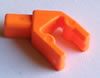 Clip K'NEX avec embout en angle 3D Orange