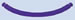 3011001 K'NEX Rod curved 95mm Purple for K'NEX Electric Inferno coaster
