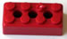 840102 Pack of 87 K'NEX Brick 2 x 4 Red for K'NEX Moto-Bots Chomp