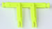 843300L K'NEX Brick Adapter 2-leg Fluorescent yellow for K'NEX Moto-Bots Chomp