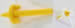 90992 K'NEX Spinner stem Yellow for K'NEX Simple machines deluxe set