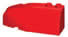 99110R K'NEX Brick rounded nose left Red for K'NEX Robo-Sting building set