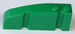 99112 K'NEX Brick rounded nose right Green for K'NEX Dinosaur 20+ Model Building Set