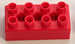 99218 Kid K'NEX Brick 2 x 4 Red for Kid K'NEX 16-model Big Building tub