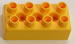 99237 Kid K'NEX Brick 2 x 4 Yellow for Kid K'NEX Classroom collection
